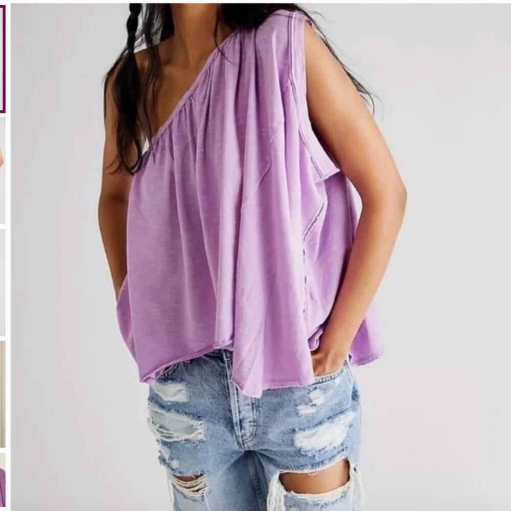 We the Free Free People Spring Break One Shoulder Top, XS, NWOT